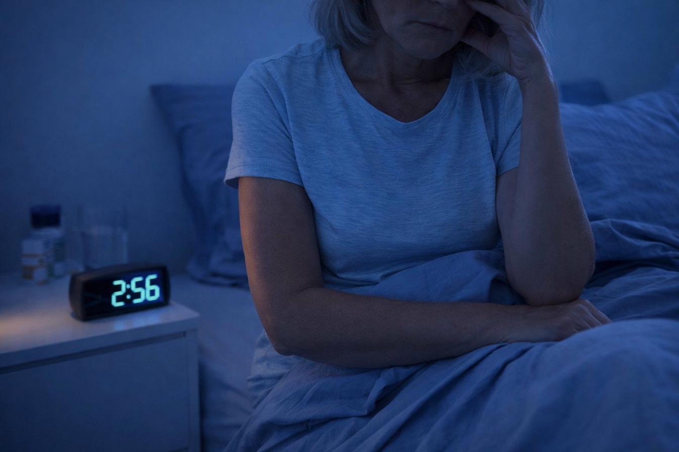 Fogachos e insônia na menopausa